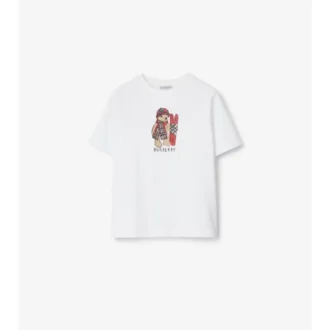 Ski Bear Cotton T-Shirt