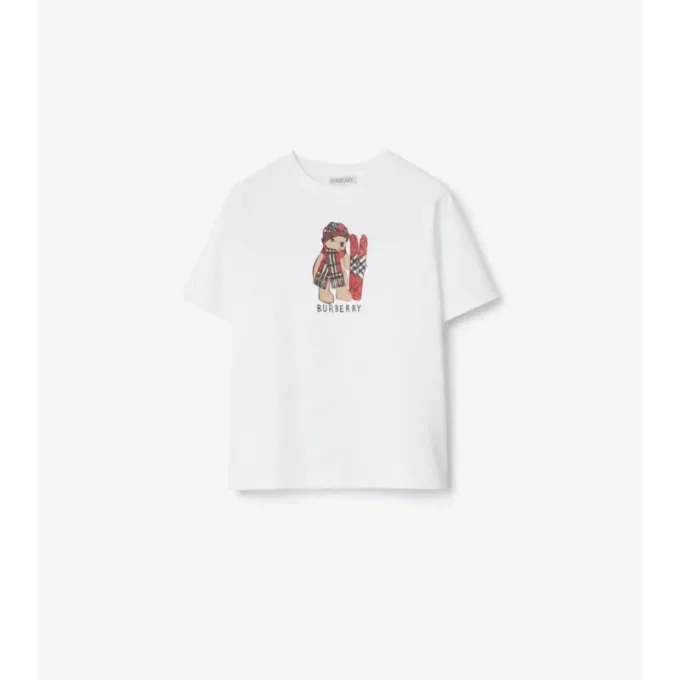 Ski Bear Cotton T-Shirt