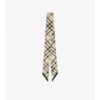 Skinny Check Silk Scarf