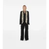 Skinny Check Silk Scarf