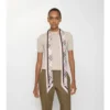 Skinny Check Silk Scarf