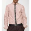 Skinny Check Silk Tie