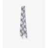 Skinny Reversible Etched Knight Silk Scarf