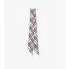Skinny Reversible Etched Knight Silk Scarf
