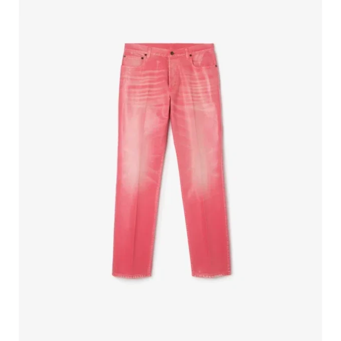 Slim Coated Jeans