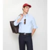 Slim Fit Cotton Oxford Shirt