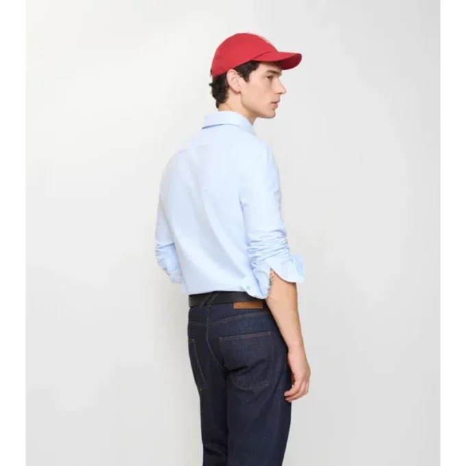 Slim Fit Cotton Oxford Shirt