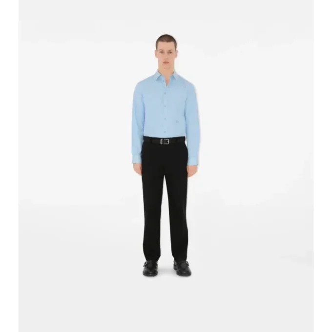 Slim Fit Cotton Poplin Formal Shirt