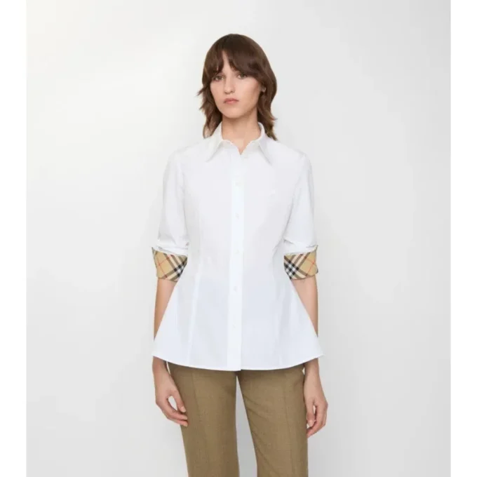 Slim Fit Cotton Poplin Shirt