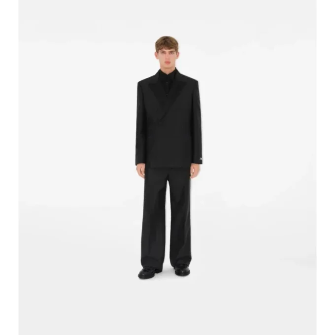 Slim Fit Cotton Silk Tuxedo Shirt