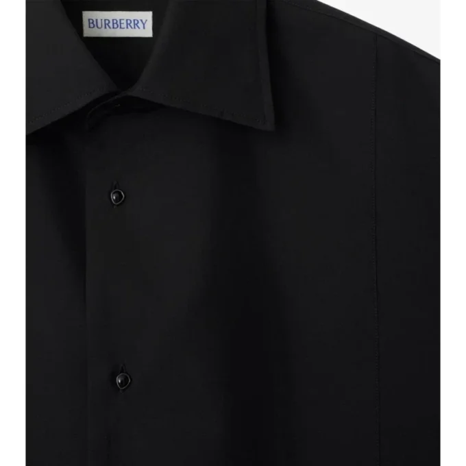 Slim Fit Cotton Silk Tuxedo Shirt