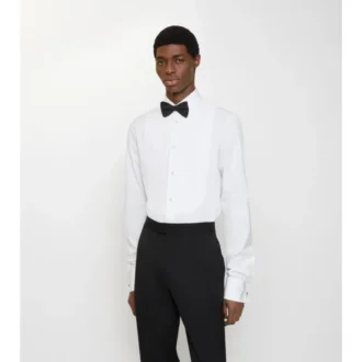 Slim Fit Cotton Tuxedo Shirt