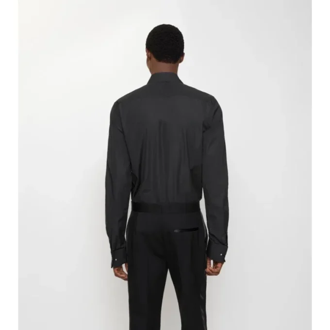 Slim Fit Cotton Tuxedo Shirt