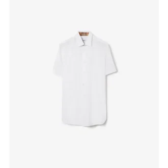 Slim Fit Stretch Cotton Shirt