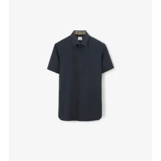 Slim Fit Stretch Cotton Shirt