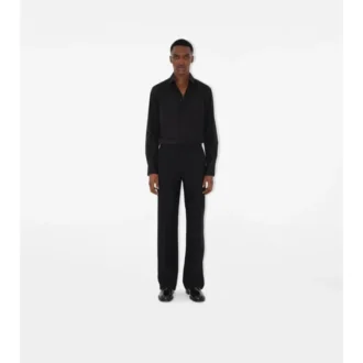 Slim Fit Stretch Cotton Shirt