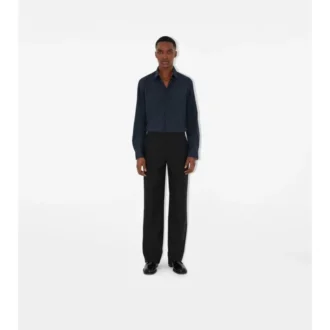 Slim Fit Stretch Cotton Shirt