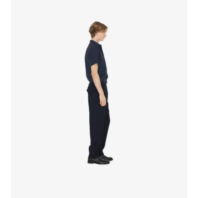 Slim Fit Stretch Cotton Shirt