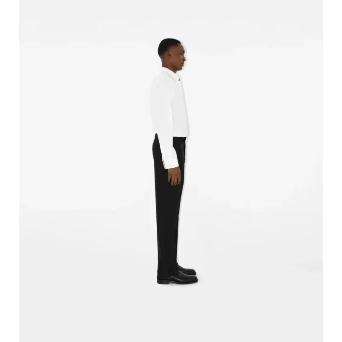Slim Fit Stretch Cotton Shirt