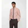 Slim Fit Striped Cotton Shirt