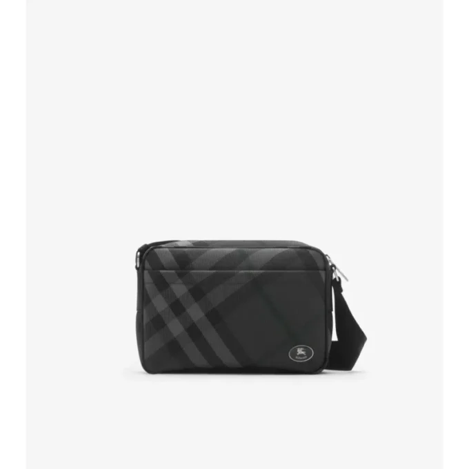 Slim Grid Crossbody Bag