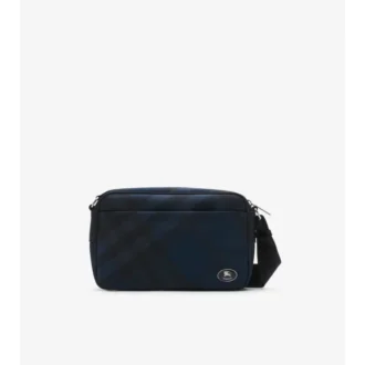 Slim Grid Crossbody Bag 