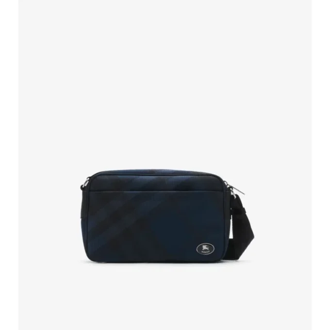 Slim Grid Crossbody Bag 