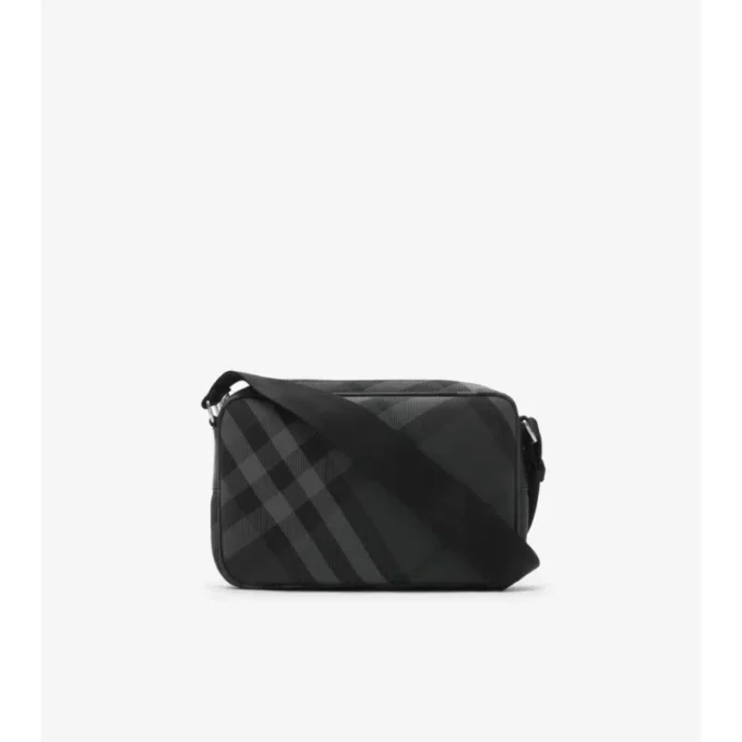 Slim Grid Crossbody Bag