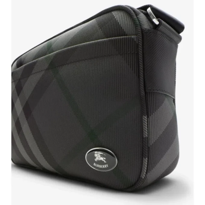 Slim Grid Crossbody Bag