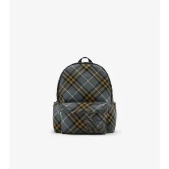 Small Check Backpack