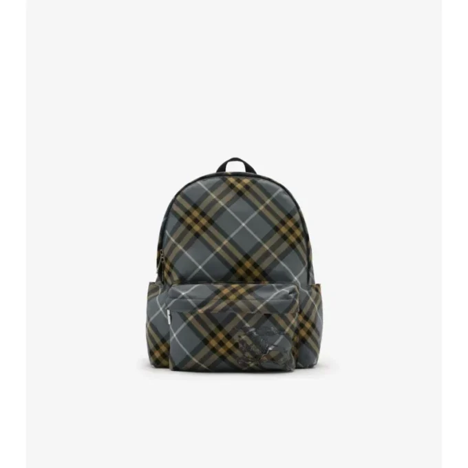 Small Check Backpack