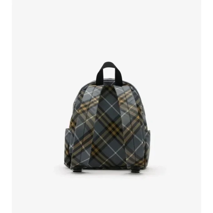 Small Check Backpack