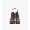Small Check Bucket Bag