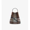 Small Check Bucket Bag