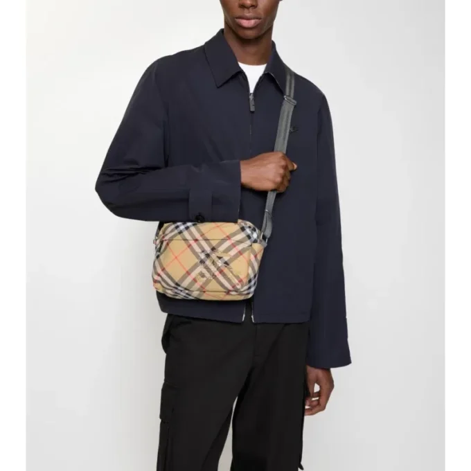 Small Check Crossbody Bag 