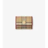 Small Check Folding Wallet