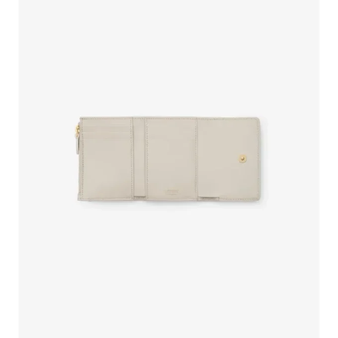 Small Check Folding Wallet