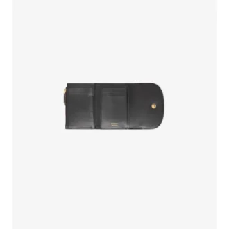 Small Check Folding Wallet