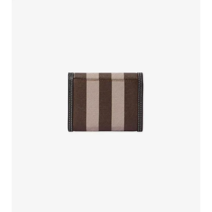 Small Check Folding Wallet