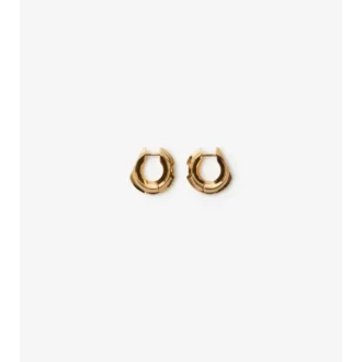 Small Hollow Hoop Earrings