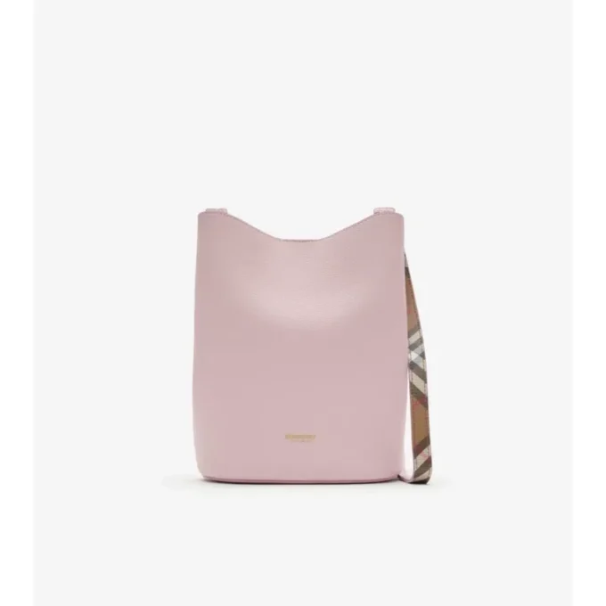 Small Leather Bucket Bag