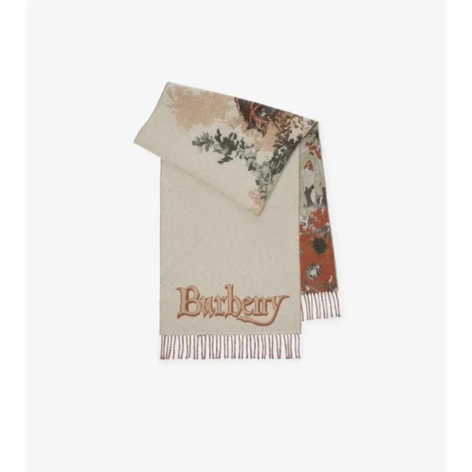 Stallion Portrait  Cashmere Scarf