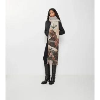 Stallion Portrait  Cashmere Scarf