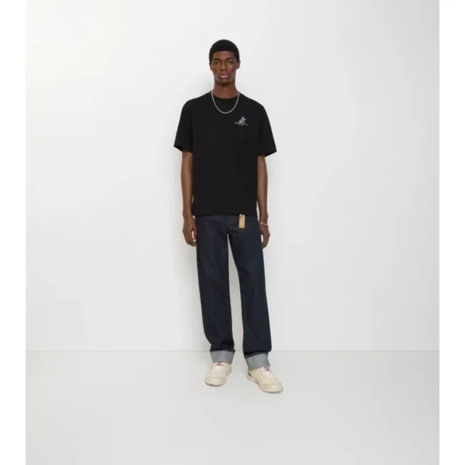 Straight Turn-Up Jeans