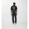 Straight Turn-Up Jeans