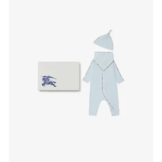 Stretch Cotton Three-Piece Baby Gift Set