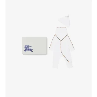 Stretch Cotton Three-Piece Baby Gift Set