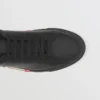 Stripe Detail Leather Sneakers