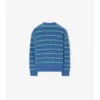 Striped Cotton Wool Cardigan