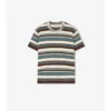 Striped Wool Blend T-Shirt